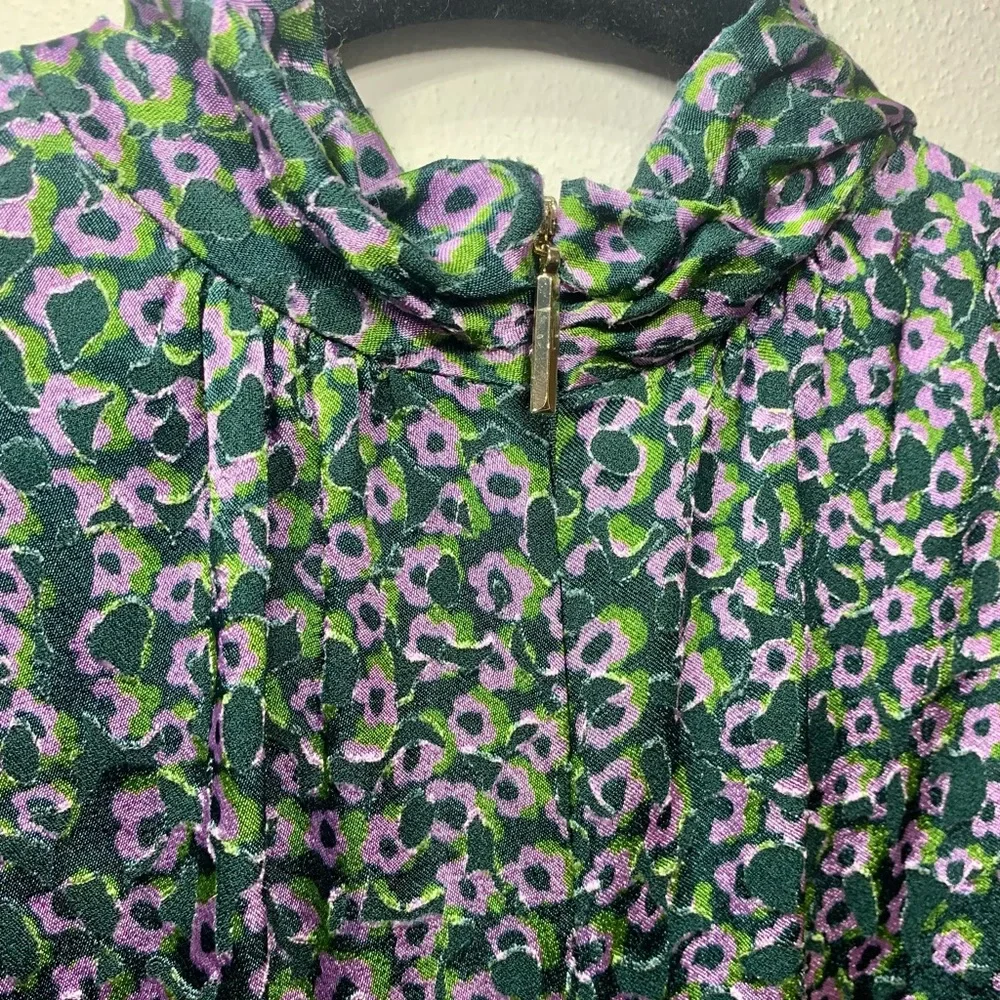 Kate Spade Flair Flora Devore Mini Dress Size 6 - Picture 13 of 16